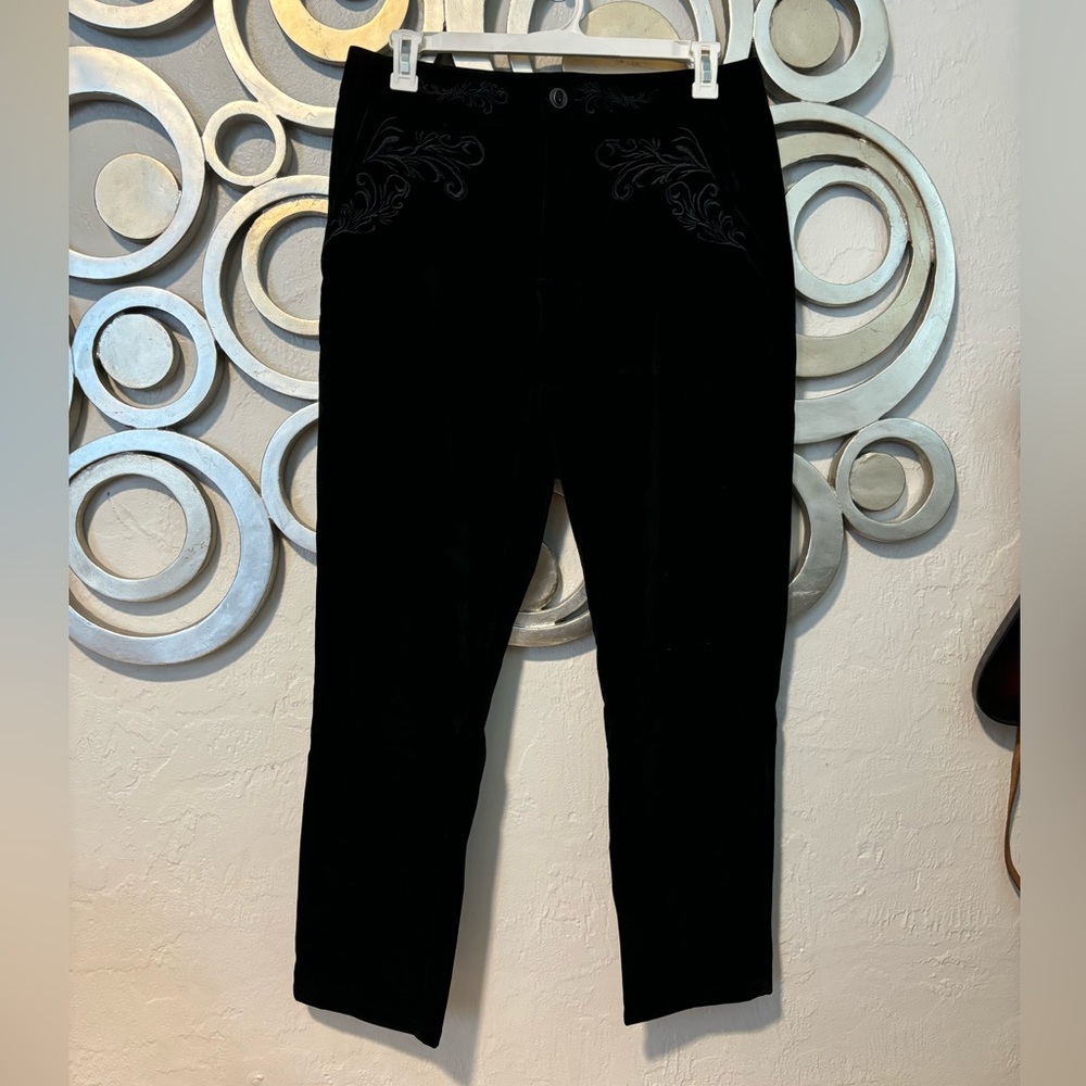 NWT Punk Rave Velvet men’s gothic pants XL “Milord” style.  35x31. Slim fit.